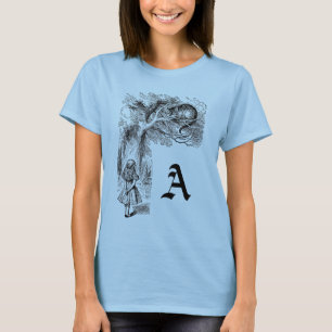 Camiseta Clássico Alice no País das Maravilhas, Gato de Che