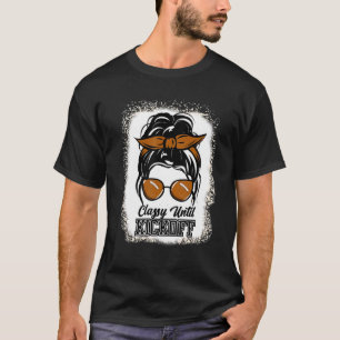 Camiseta Clássico até Kickoff Sangrando Mão Má