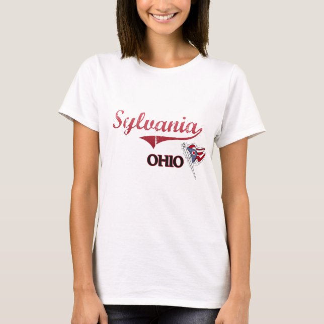 Camiseta Clássico da cidade de Sylvania Ohio (Frente)