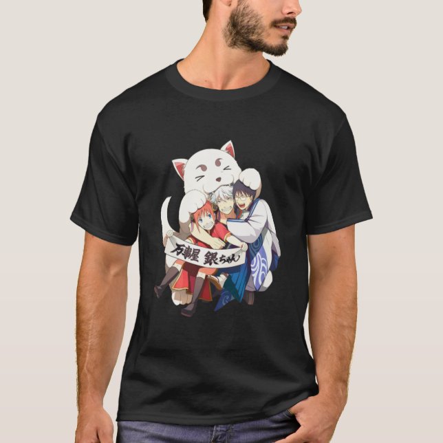 Camiseta Clássico da equipe GIntama (Frente)