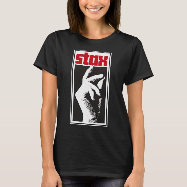 Camiseta clássico da gravadora Stax (Frente)