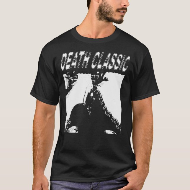 Camiseta Clássico da Morte (-Death Grips) Camisa-T Essencia (Frente)