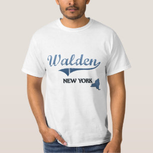 Camiseta Clássico da Nova Iorque de Walden