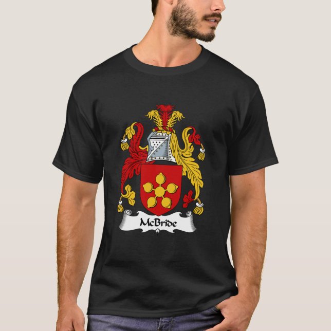 Camiseta Clássico de descanso da família McBride, Casaco de (Frente)