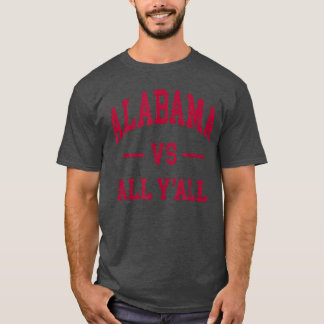 Camiseta Clássico de Design Retrô do Alabama