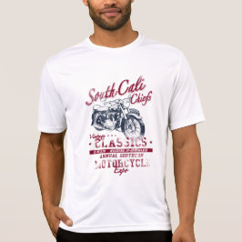 Camiseta Clássico de Motocicletas Antigas South Cali Chiefs