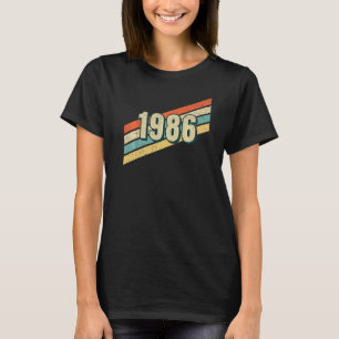 Camiseta Clássico de Praia de 1986 Estética Vintage Retro d