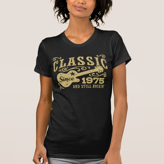 Camiseta Clássico desde 1975 (Frente)