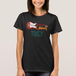 Camiseta Clássico desde março de 1957 66º Aniversário da Gu