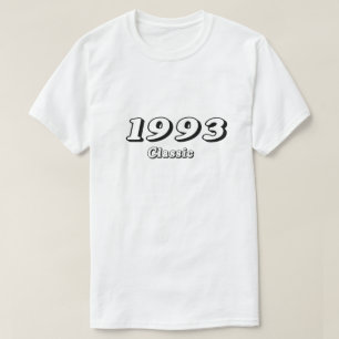 Camiseta Clássico Design Retro Vintage 1993