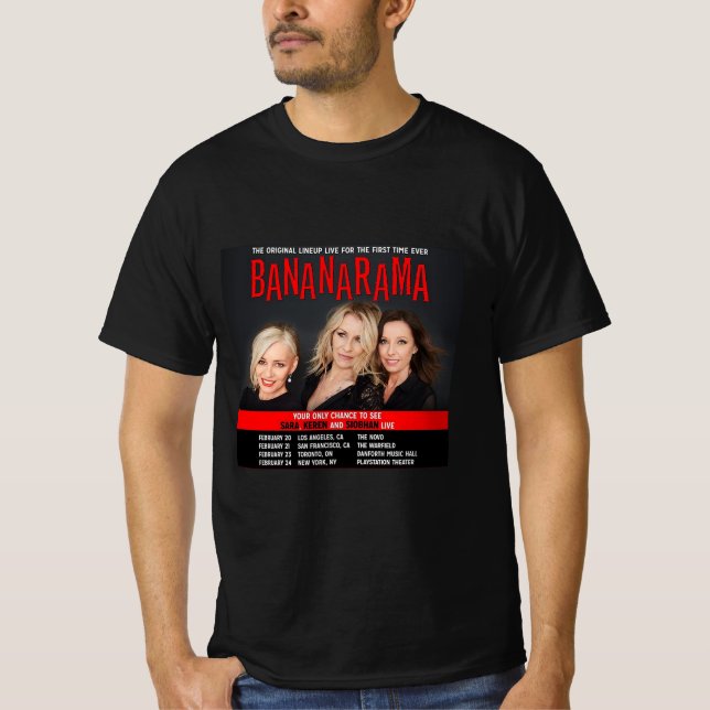Camiseta Clássico do Bananarama (Frente)