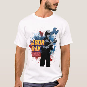 Camiseta Clássico do Dia do Trabalho – Celebre com Estilo