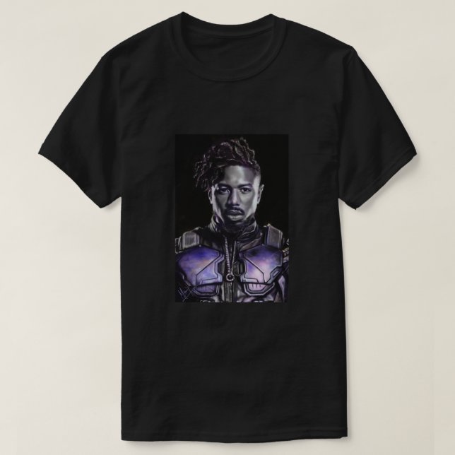 Camiseta Clássico do Killmonger (Frente do Design)