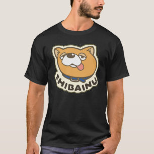 Camiseta Clássico do logotipo Shiba Inu para o marido domés