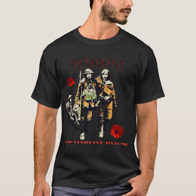 Camiseta Clássico dos Groundhogs (Frente)