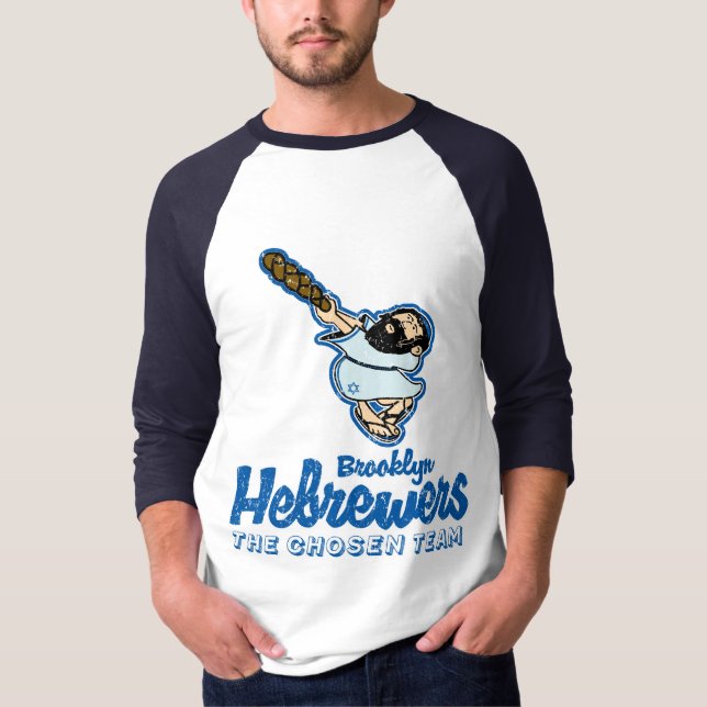 Camiseta Clássico dos Hebreus do Brooklyn (Frente)