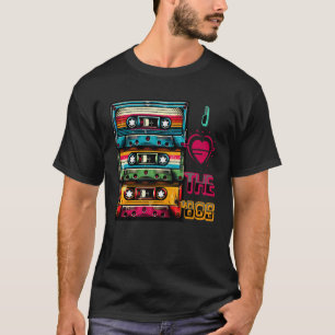 Camiseta Clássico Eu Amo Os Anos 80 '80 Oitenta Música Danç