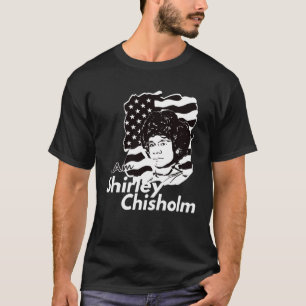 Camiseta Clássico Eu Sou Shirley Chisholm Dark