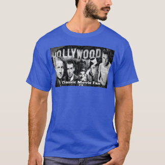 Camiseta Clássico Hollywood Movie Fan engraçado