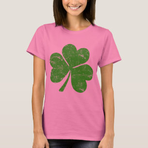 Camiseta Clássico irlandês Shamrock