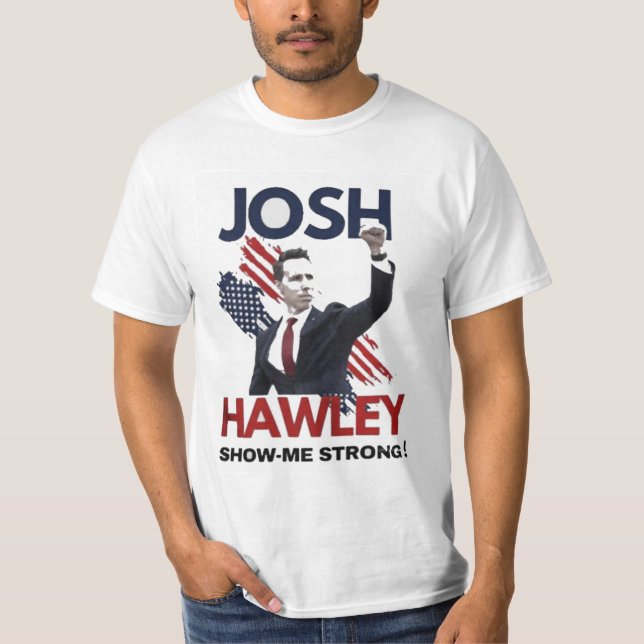 Camiseta Clássico josh hawley (Frente)