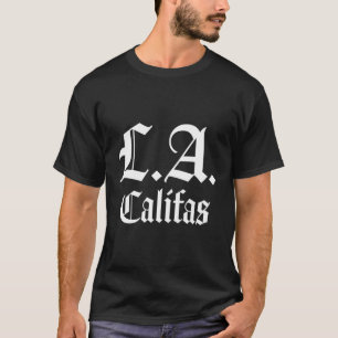 Camiseta Clássico Los Angeles A Califas Antigo Gráfico Ingl