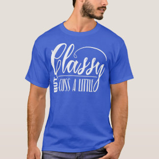 Camiseta Clássico, mas eu cuido de um pequeno dote engraçad