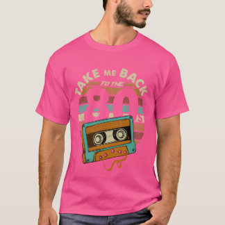 Camiseta Classico Me Leva de Volta aos 80s 90s velho vintag