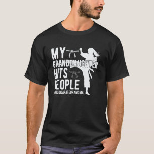 Camiseta Clássico Minha Netinha Karate Vovó Karate Avó