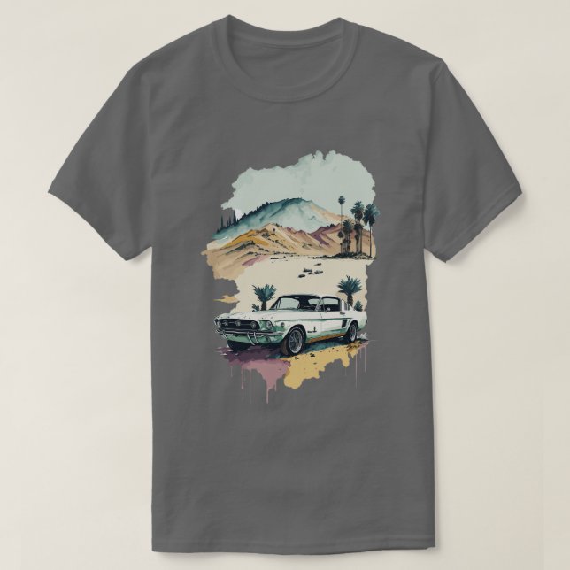 Camiseta Clássico Mustang (Frente do Design)