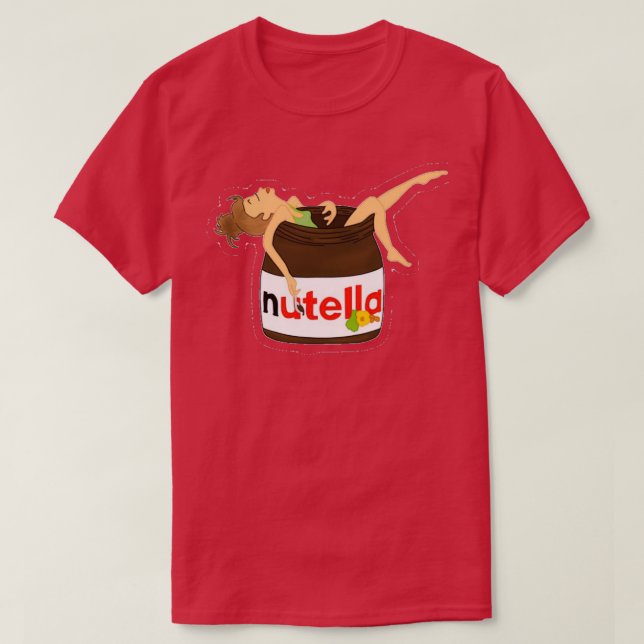 Camiseta Clássico NUTELLA  (Frente do Design)
