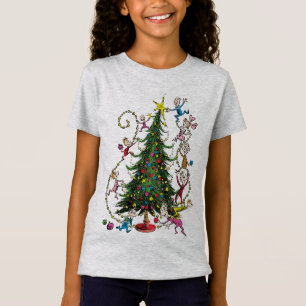 Camiseta Clássico O Grinch  Árvore de Natal