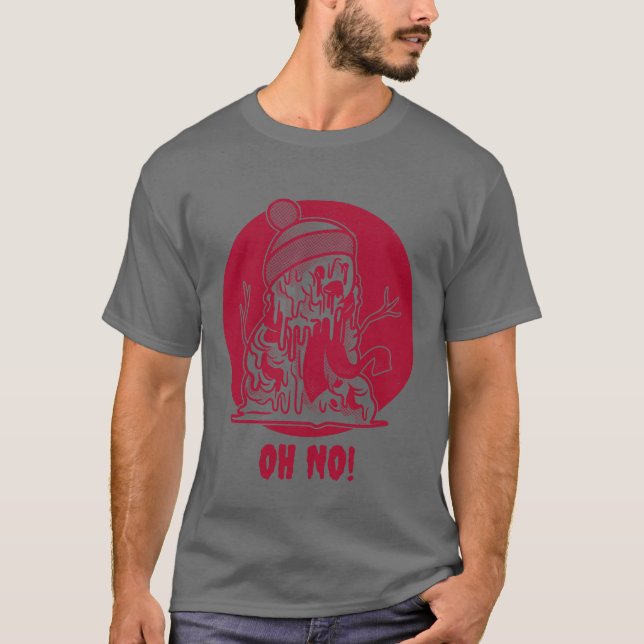 Camiseta Clássico Oh Não (Frente)