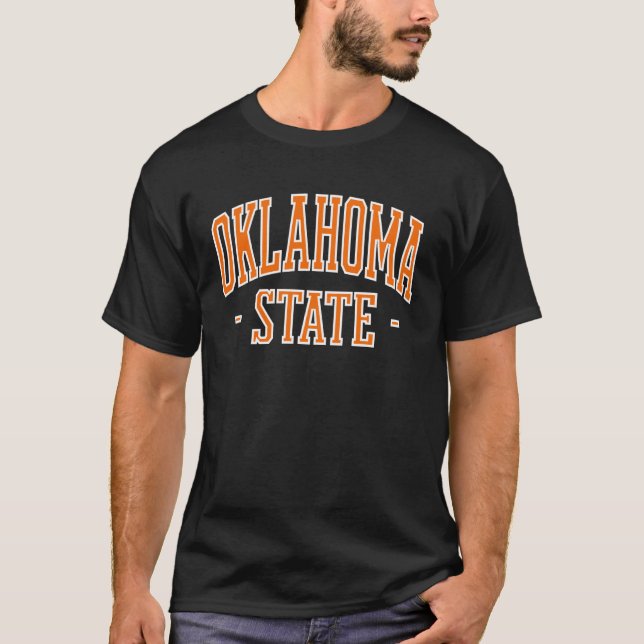 Camiseta Clássico Orgulho do Estado de Oklahoma Oklahoma Vi (Frente)