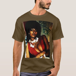 Camiseta clássico pam grier