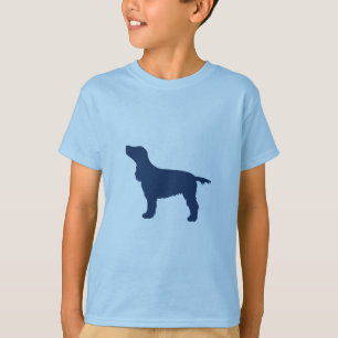 Camiseta Clássico para Crianças Silhuetas de Cães T-Shirt