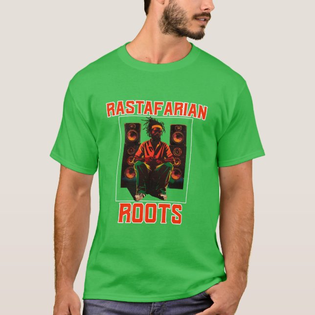 Camiseta Clássico Reggae T-Shirt (Frente)