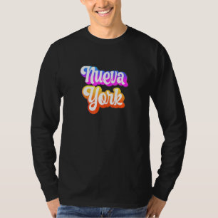 Camiseta Clássico Retro Nueva York Men Women Kids