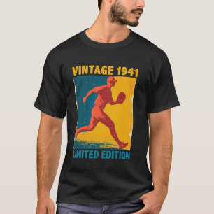 Camiseta Clássico Retro Vintage 1941 Amante de Beisebol Edi