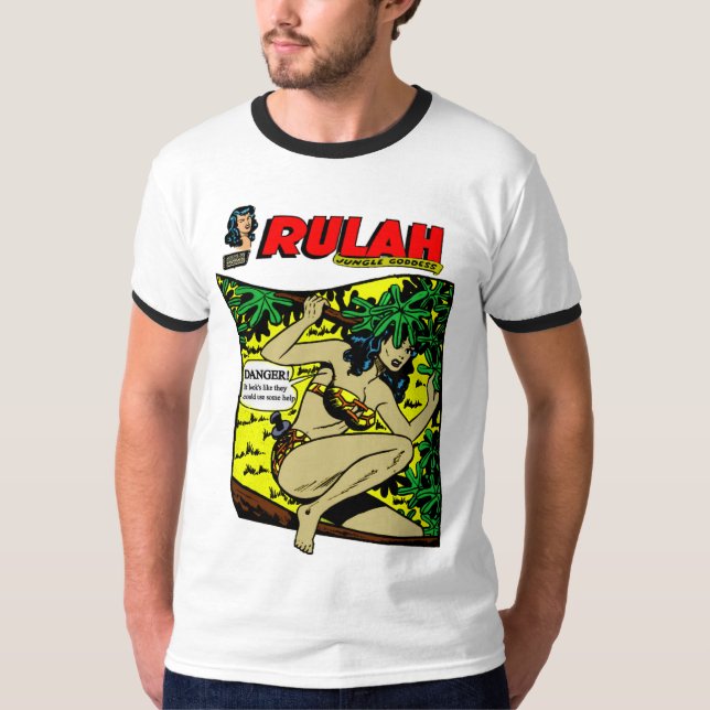 Camiseta Clássico RULAH: Deusa Selvagem (Frente)