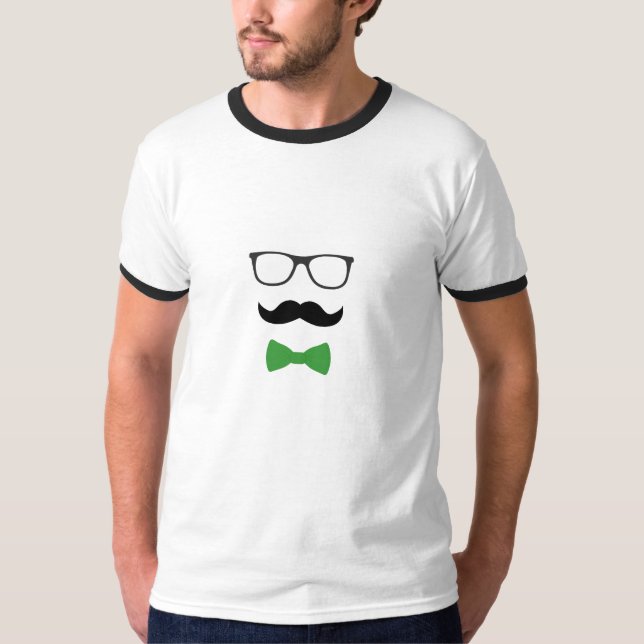 Camiseta Clássico Stache (Frente)