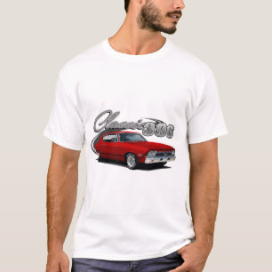 Camiseta Clássico vermelho pesado