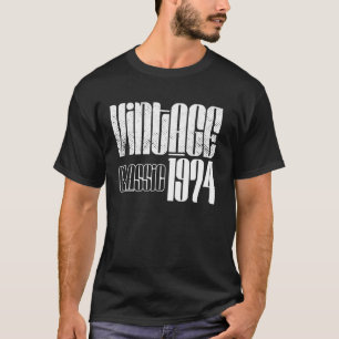 Camiseta Clássico Vintage 1974