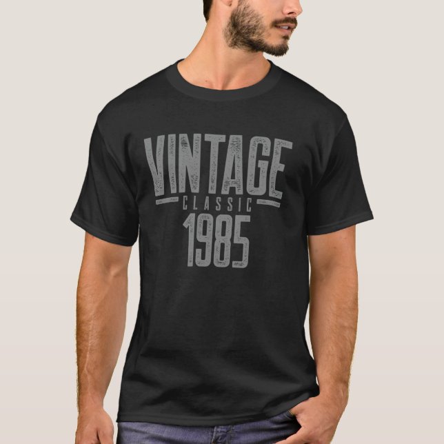 Camiseta Clássico Vintage 1985  1 (Frente)