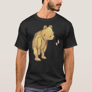 Camiseta Clássico Winnie the Pooh - Pooh falando com Butter