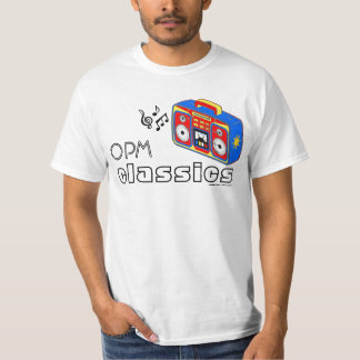 Camiseta Clássicos de OPM (música original de Pilipino)