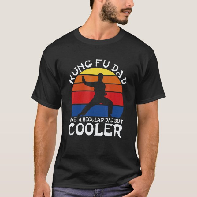Camiseta Clássicos Melhores Kung Fu Pais São Como Regular M (Frente)