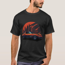 Camiseta Classics Cars Chevy Corvette T-Shirt 002