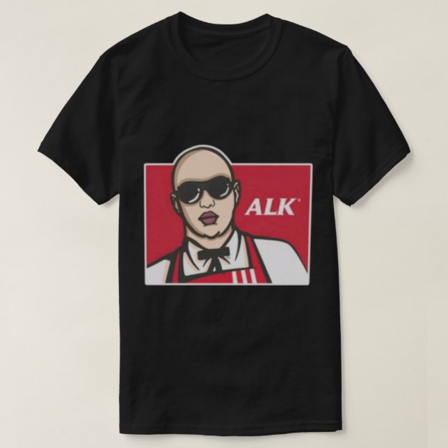 Camiseta Classificação KFC de Alkpote (Frente do Design)