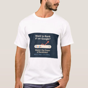Camiseta Classificação nº 1 no Google - Poster de estratégi